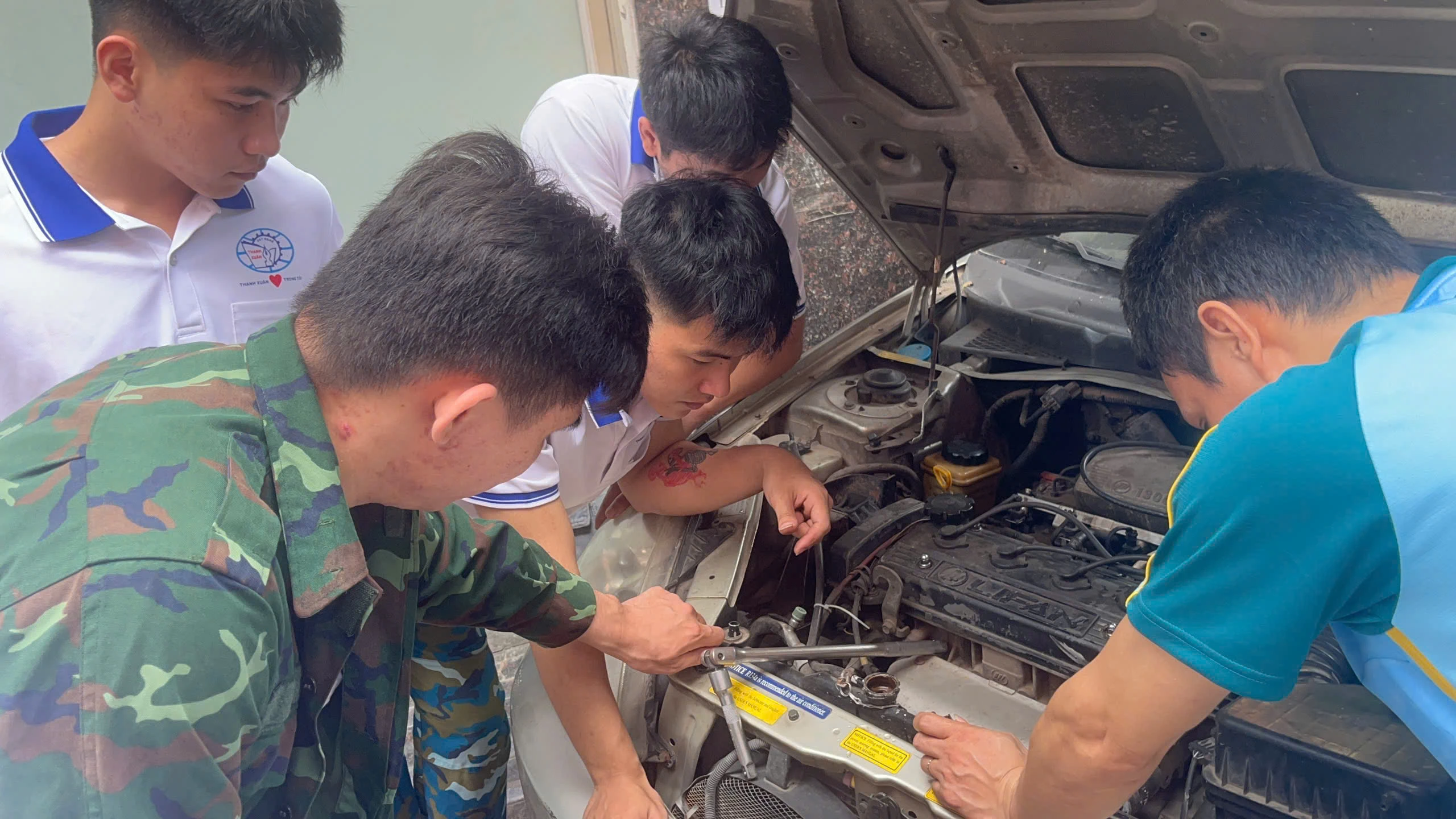 Học Nghề Sửa Chữa Ô Tô Tại Trường Dạy Nghề Thanh Xuân