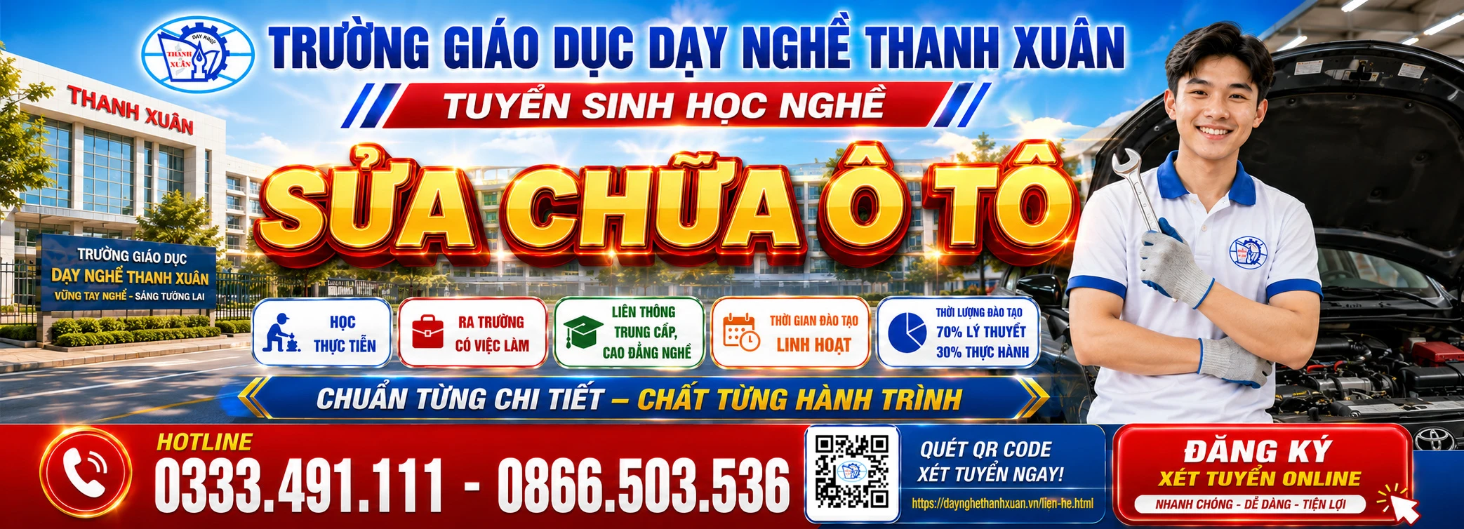 dạy nghề sửa chữa ô tô